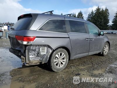 Trzecie zdjęcie samochodu z tyłu: 2016 HONDA ODYSSEY EXL VIN:5FNRL5H63GB009176 - miniatura