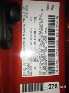 Zdjęcie 12 z 12 samochodu: 2017 TOYOTA TACOMA DOUBLE CAB VIN:3TMAZ5CNXHM043722 - miniatura
