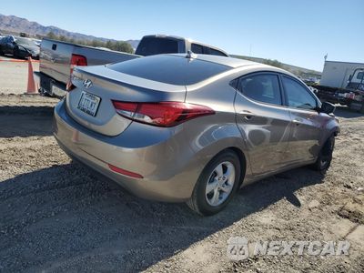 Trzecie zdjęcie samochodu z tyłu: 2015 HYUNDAI ELANTRA SE VIN:5NPDH4AE1FH630844 - miniatura