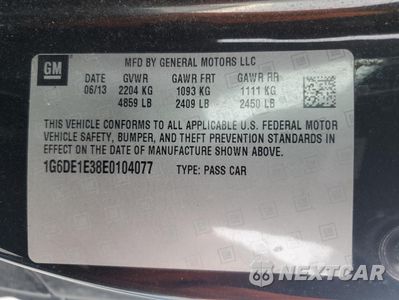 Zdjęcie 13 z 13 samochodu: 2014 CADILLAC CTS VIN:1G6DE1E38E0104077 - miniatura