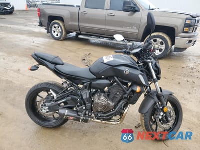 2019 YAMAHA MT07 JYARM27E9KA005134 - główne zdjęcie licytacji z USA - miniatura