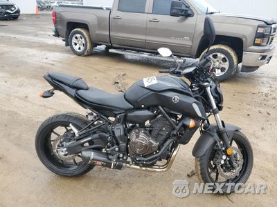 2019 YAMAHA MT07 JYARM27E9KA005134 - główne zdjęcie licytacji z USA - miniatura