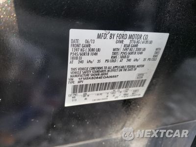 Zdjęcie 13 z 13 samochodu: 2014 FORD EXPLORER XLT VIN:1FM5K8D84EGA09597 - miniatura