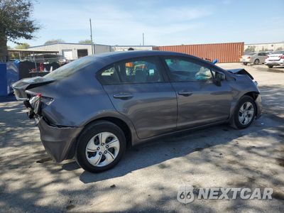 Trzecie zdjęcie samochodu z tyłu: 2015 HONDA CIVIC LX VIN:19XFB2F52FE079786 - miniatura