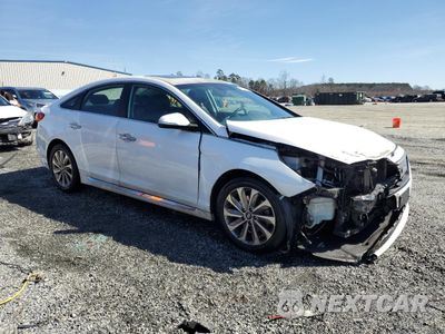 Czwarte zdjęcie samochodu z boku: 2017 HYUNDAI SONATA SPORT VIN:5NPE34AF6HH572342 - miniatura