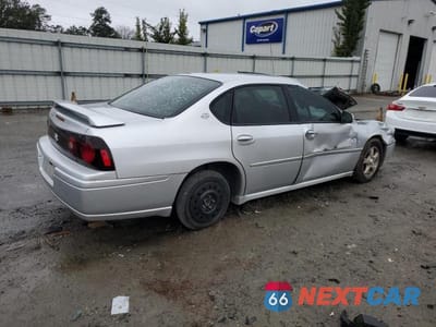 Trzecie zdjęcie samochodu z tyłu: 2004 CHEVROLET IMPALA LS VIN:2G1WH52K349458585 - miniatura