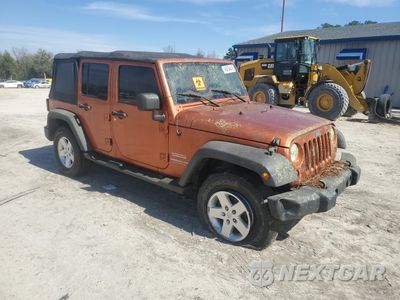 Czwarte zdjęcie samochodu z boku: 2010 JEEP WRANGLER UNLIMITED SPORT VIN:1J4BA3H19AL211809 - miniatura