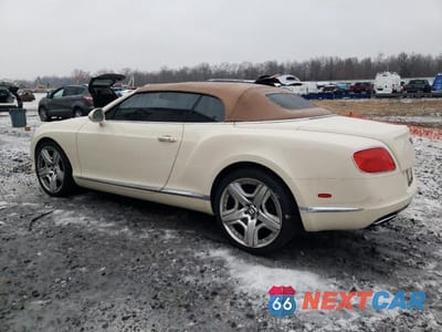 Drugie zdjęcie samochodu z przodu: 2014 BENTLEY CONTINENTAL GTC VIN:SCBGU3ZA5EC088777 - miniatura