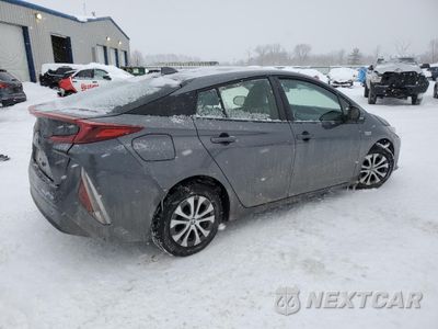 Trzecie zdjęcie samochodu z tyłu: 2021 TOYOTA PRIUS PRIME LE VIN:JTDKAMFP6M3185032 - miniatura