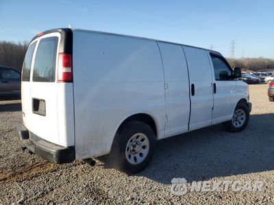 Trzecie zdjęcie samochodu z tyłu: 2013 CHEVROLET EXPRESS G1500 VIN:1GCSGAFX2D1126407 - miniatura