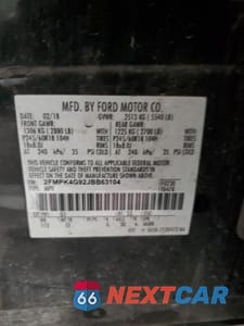 Zdjęcie 13 z 13 samochodu: 2018 FORD EDGE SE VIN:2FMPK4G92JBB63104 - miniatura