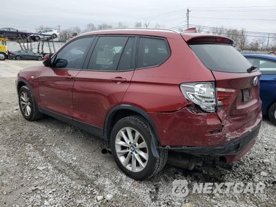Drugie zdjęcie samochodu z przodu: 2014 BMW X3 XDRIVE28I VIN:5UXWX9C5XE0D14782 - miniatura