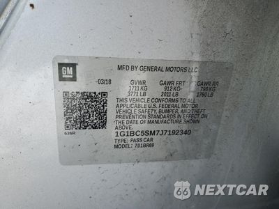 Zdjęcie 13 z 14 samochodu: 2018 CHEVROLET CRUZE LS VIN:1G1BC5SM7J7192340 - miniatura