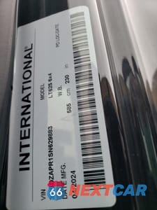Zdjęcie 10 z 10 samochodu: 2025 INTERNATIONAL LT625 VIN:3HSDZAPR1SN629883 - miniatura