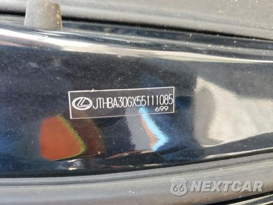 Zdjęcie 12 z 12 samochodu: 2005 LEXUS ES 330 VIN:JTHBA30GX55111085 - miniatura