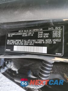 Zdjęcie 14 z 15 samochodu: 2018 VOLVO S60 DYNAMIC VIN:YV126MFL6J2450638 - miniatura