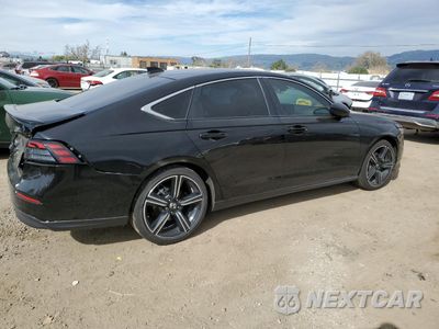 Trzecie zdjęcie samochodu z tyłu: 2024 HONDA ACCORD HYBRID SPORT VIN:1HGCY2F53RA059539 - miniatura