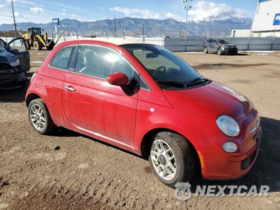 Czwarte zdjęcie samochodu z boku: 2015 FIAT 500 POP VIN:3C3CFFDR8FT555706 - miniatura