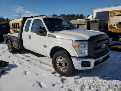Czwarte zdjęcie samochodu z boku: 2011 FORD F350 SUPER DUTY VIN:1FD8X3GT5BEC32093 - miniatura