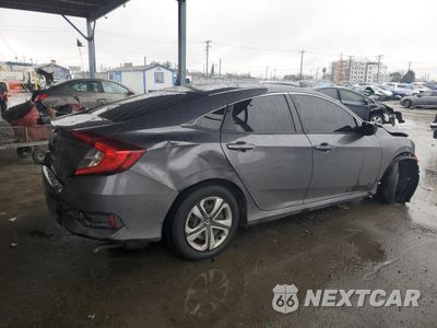 Trzecie zdjęcie samochodu z tyłu: 2018 HONDA CIVIC LX VIN:2HGFC2F50JH602542 - miniatura