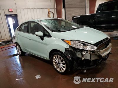 Czwarte zdjęcie samochodu z boku: 2017 FORD FIESTA TITANIUM VIN:3FADP4CJ6HM136222 - miniatura
