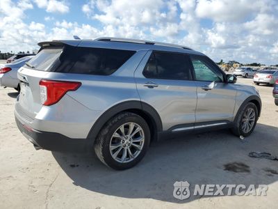 Trzecie zdjęcie samochodu z tyłu: 2020 FORD EXPLORER LIMITED VIN:1FMSK7FH9LGB06852 - miniatura