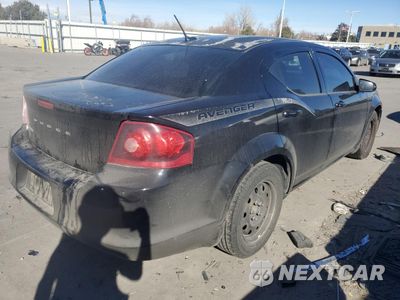 Trzecie zdjęcie samochodu z tyłu: 2014 DODGE AVENGER SE VIN:1C3CDZAB4EN219581 - miniatura