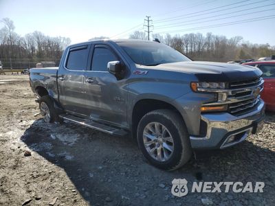 Czwarte zdjęcie samochodu z boku: 2021 CHEVROLET SILVERADO K1500 LTZ VIN:3GCUYGEDXMG107735 - miniatura