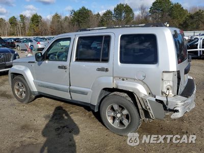 Drugie zdjęcie samochodu z przodu: 2008 JEEP LIBERTY SPORT VIN:1J8GN28K58W229535 - miniatura
