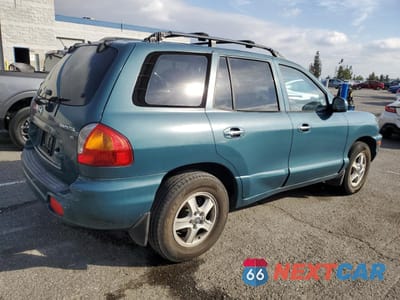 Trzecie zdjęcie samochodu z tyłu: 2002 HYUNDAI SANTA FE GLS VIN:KM8SC13D92U170093 - miniatura