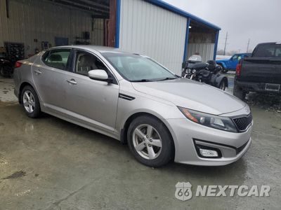 Czwarte zdjęcie samochodu z boku: 2015 KIA OPTIMA LX VIN:5XXGM4A76FG364615 - miniatura