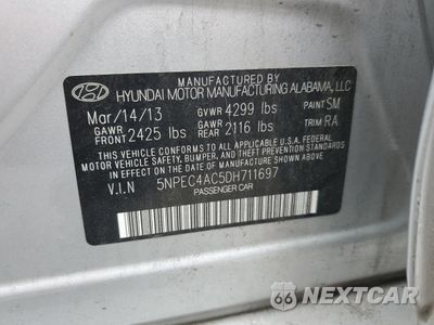 Zdjęcie 12 z 12 samochodu: 2013 HYUNDAI SONATA SE VIN:5NPEC4AC5DH711697 - miniatura