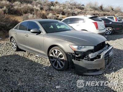 Czwarte zdjęcie samochodu z boku: 2013 AUDI A6 PREMIUM PLUS VIN:WAUGGAFC1DN077757 - miniatura