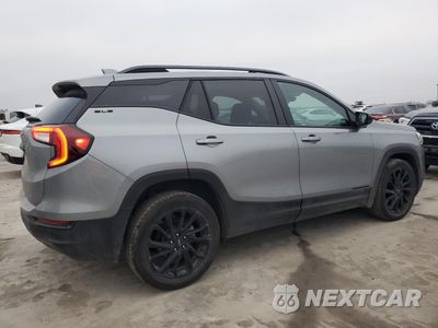 Trzecie zdjęcie samochodu z tyłu: 2024 GMC TERRAIN SLE VIN:3GKALMEGXRL374175 - miniatura