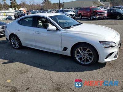 Czwarte zdjęcie samochodu z boku: 2022 GENESIS G70 2.0T VIN:KMTG34TA2NU087922 - miniatura