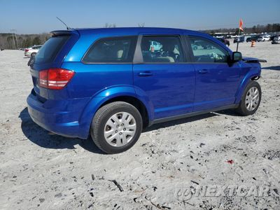 Trzecie zdjęcie samochodu z tyłu: 2015 DODGE JOURNEY SE VIN:3C4PDCAB9FT535635 - miniatura