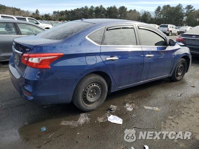 Trzecie zdjęcie samochodu z tyłu: 2016 NISSAN SENTRA S VIN:3N1AB7AP7GY217339 - miniatura