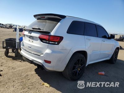 Trzecie zdjęcie samochodu z tyłu: 2018 JEEP GRAND CHEROKEE TRACKHAWK VIN:1C4RJFN93JC440261 - miniatura