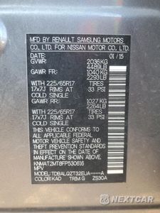 Zdjęcie 14 z 16 samochodu: 2015 NISSAN ROGUE S VIN:KNMAT2MT8FP530616 - miniatura