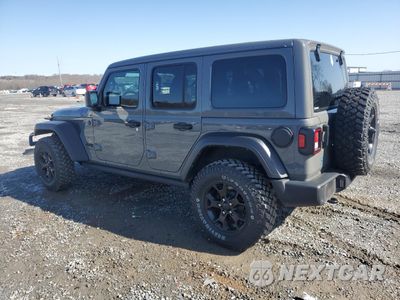 Drugie zdjęcie samochodu z przodu: 2022 JEEP WRANGLER UNLIMITED SPORT VIN:1C4HJXDG1NW200793 - miniatura