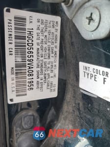 Zdjęcie 14 z 14 samochodu: 1997 HONDA ACCORD EX VIN:1HGCD5659VA081956 - miniatura