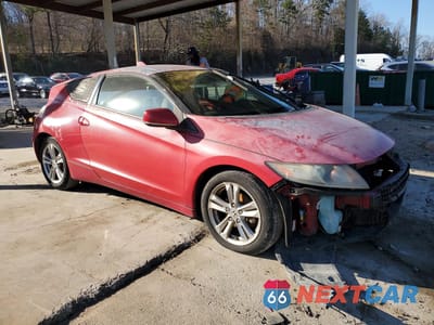 Czwarte zdjęcie samochodu z boku: 2011 HONDA CR-Z VIN:JHMZF1D4XBS006225 - miniatura