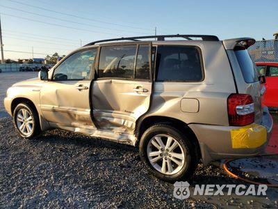 Drugie zdjęcie samochodu z przodu: 2007 TOYOTA HIGHLANDER HYBRID VIN:JTEHW21A870035668 - miniatura