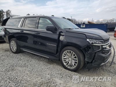 Czwarte zdjęcie samochodu z boku: 2024 CHEVROLET SUBURBAN C1500 LT VIN:1GNSCCKD8RR181012 - miniatura
