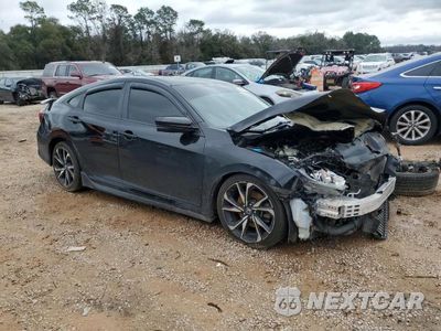 Czwarte zdjęcie samochodu z boku: 2019 HONDA CIVIC SI VIN:2HGFC1E59KH702989 - miniatura