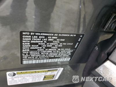 Zdjęcie 13 z 13 samochodu: 2014 VOLKSWAGEN TOUAREG V6 VIN:WVGEF9BP3ED012271 - miniatura