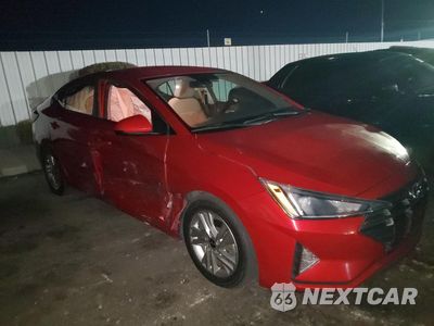 Czwarte zdjęcie samochodu z boku: 2020 HYUNDAI ELANTRA SEL VIN:5NPD84LF4LH515804 - miniatura
