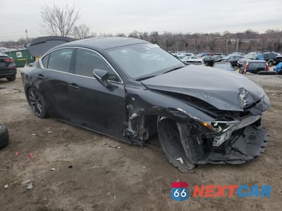 Czwarte zdjęcie samochodu z boku: 2021 LEXUS IS 350 F SPORT VIN:JTHGZ1E29M5019271 - miniatura