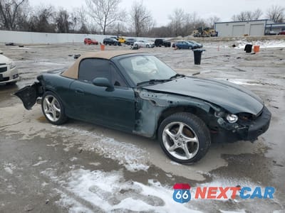 Czwarte zdjęcie samochodu z boku: 2001 MAZDA MX-5 MIATA BASE VIN:JM1NB353510214679 - miniatura