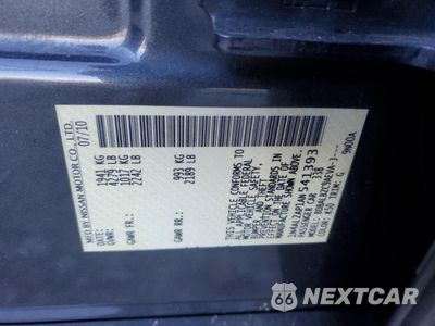 Zdjęcie 14 z 14 samochodu: 2010 NISSAN ALTIMA BASE VIN:1N4AL2AP1AN541393 - miniatura